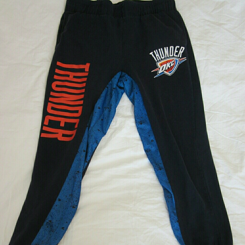 NBA OKC Oklahoma City Thunder Cuffed Sweatpants